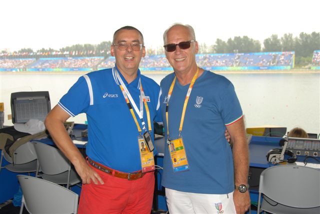 emanuele dotto con il suo concittadino daniele bertamini