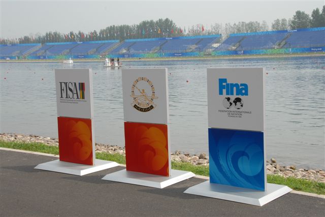 sul campo di shunyi si disputeranno anche le gare di canoa e le prove di fondo di nuoto